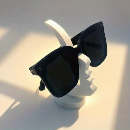 Soporte para Gafas con Forma de Cara – Decoración de Escritorio 3D