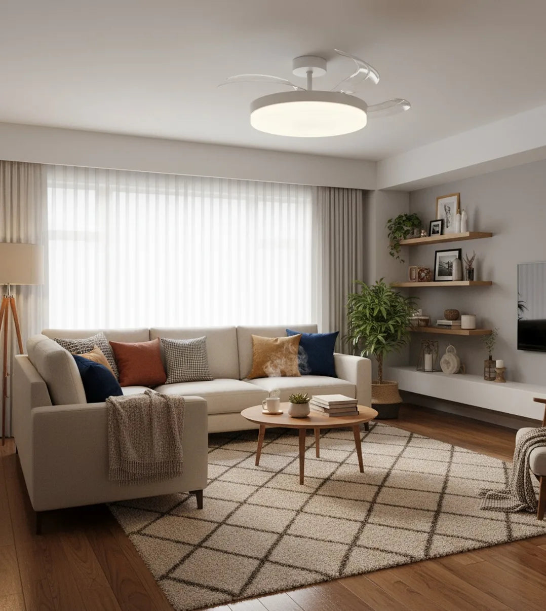 Ventilador de Techo con Luz LED 36W