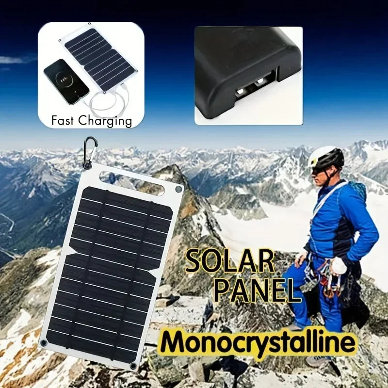 Panel Solar Portátil 35W Sunpower con USB 5V