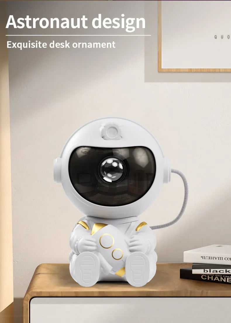 Proyector LED Estrellas y Galaxias Astronauta para Habitación Infantil