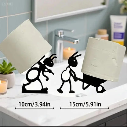 Portarrollos de Papel Decorativo con Diseño de Hormiga