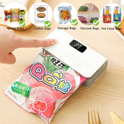 Máquina Portatil de Sellado al Calor para Alimentos