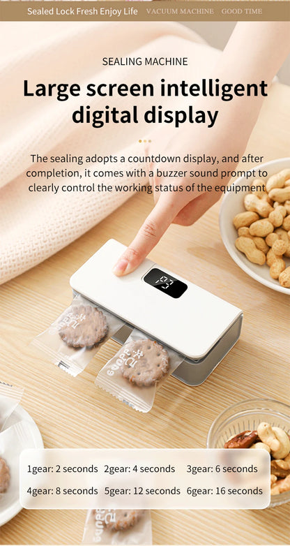 Máquina Portatil de Sellado al Calor para Alimentos