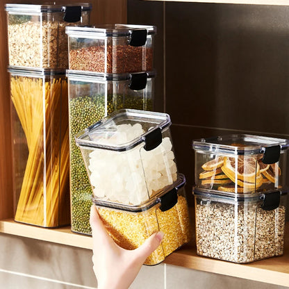 Set de Tarros Herméticos Organizadores de Cocina – Varios Tamaños