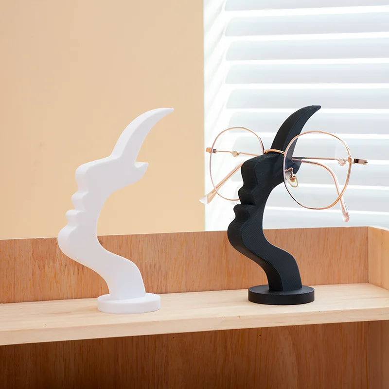 Soporte para Gafas con Forma de Cara – Decoración de Escritorio 3D