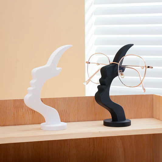 Soporte para Gafas con Forma de Cara – Decoración de Escritorio 3D