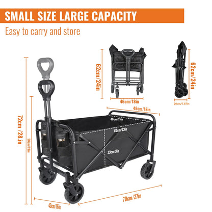 Carrito Plegable de Transporte 100L