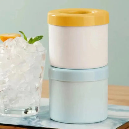 Molde de Hielo de Silicona Cilíndrico – Cubitos Redondos 1,3 cm para Cócteles y Bebidas