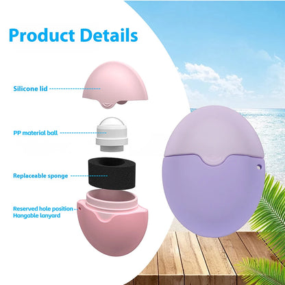 Aplicador Roller de Silicona para Protector Solar y Cremas