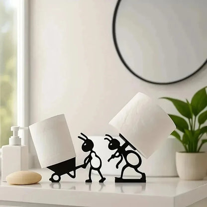 Portarrollos de Papel Decorativo con Diseño de Hormiga