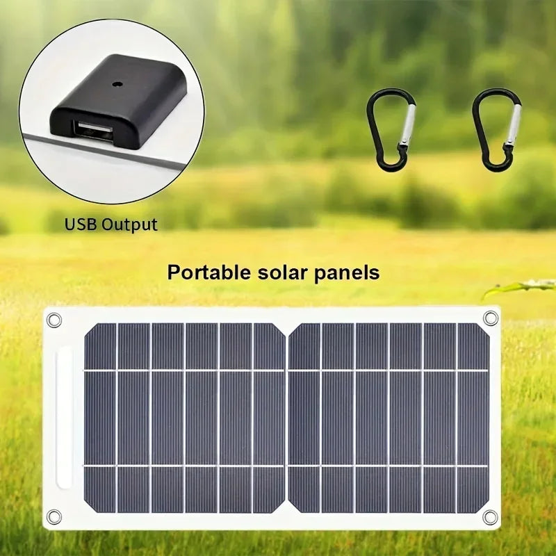 Panel Solar Portátil 35W Sunpower con USB 5V