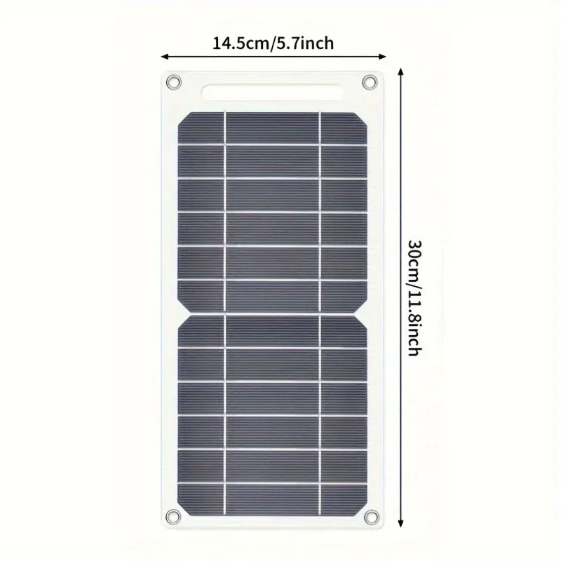 Panel Solar Portátil 35W Sunpower con USB 5V
