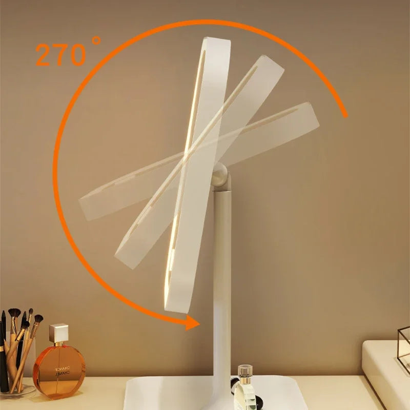 Espejo de Maquillaje  con Luz LED