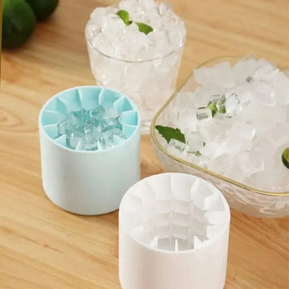 Molde de Hielo de Silicona Cilíndrico – Cubitos Redondos 1,3 cm para Cócteles y Bebidas