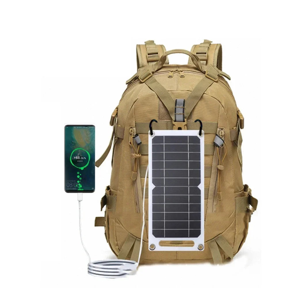 Panel Solar Portátil 35W Sunpower con USB 5V