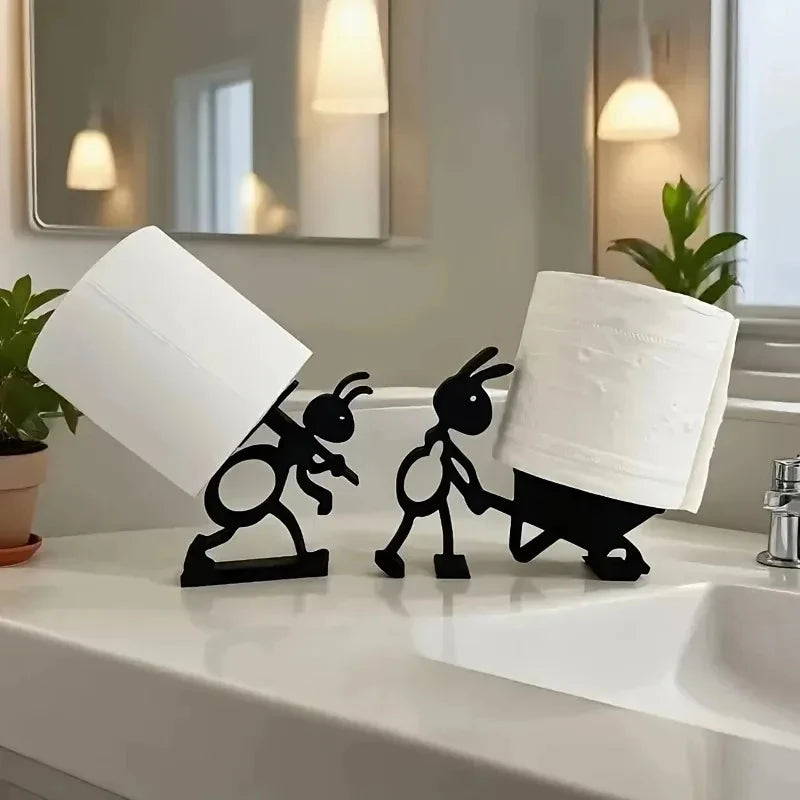 Portarrollos de Papel Decorativo con Diseño de Hormiga