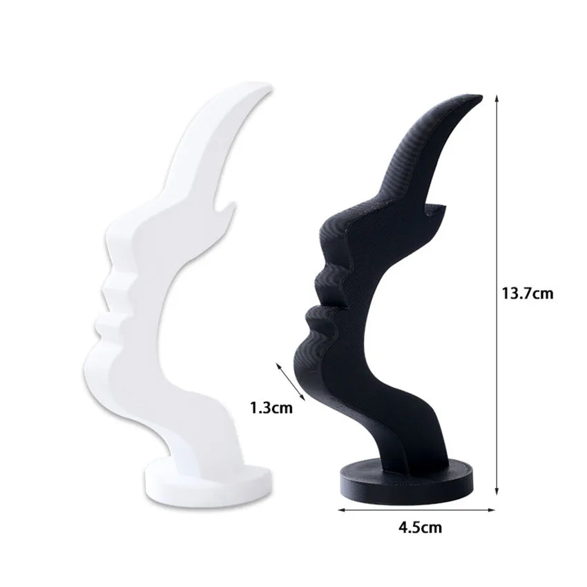 Soporte para Gafas con Forma de Cara – Decoración de Escritorio 3D