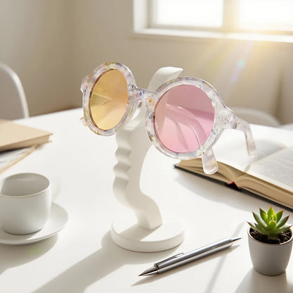 Soporte para Gafas con Forma de Cara – Decoración de Escritorio 3D